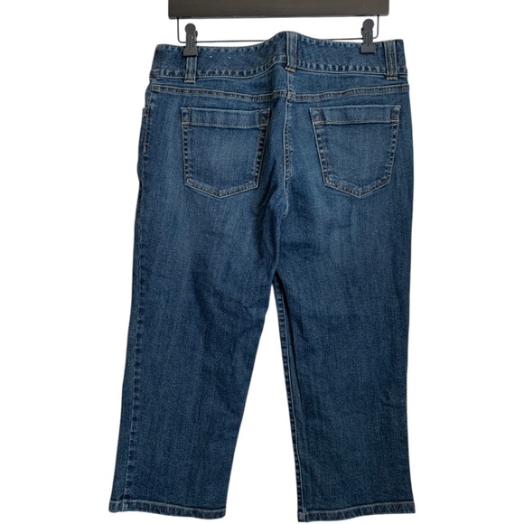 Ann Taylor Women's Jeans Size 8 Slim Fit Lower on Waist Denim Jeans Loft - Picture 4 of 6